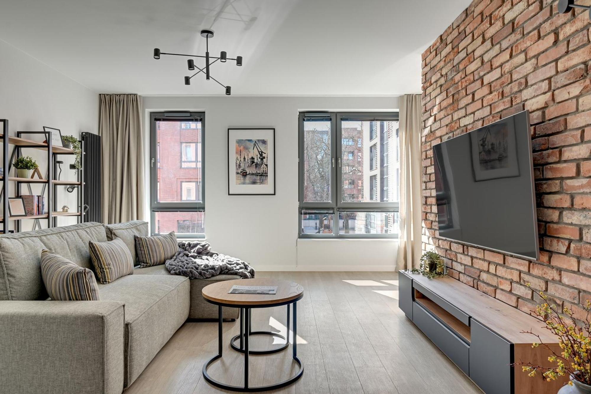 Scala 60H City Center Premium Apartments With Parking By Lion Apartments 그단스크 외부 사진