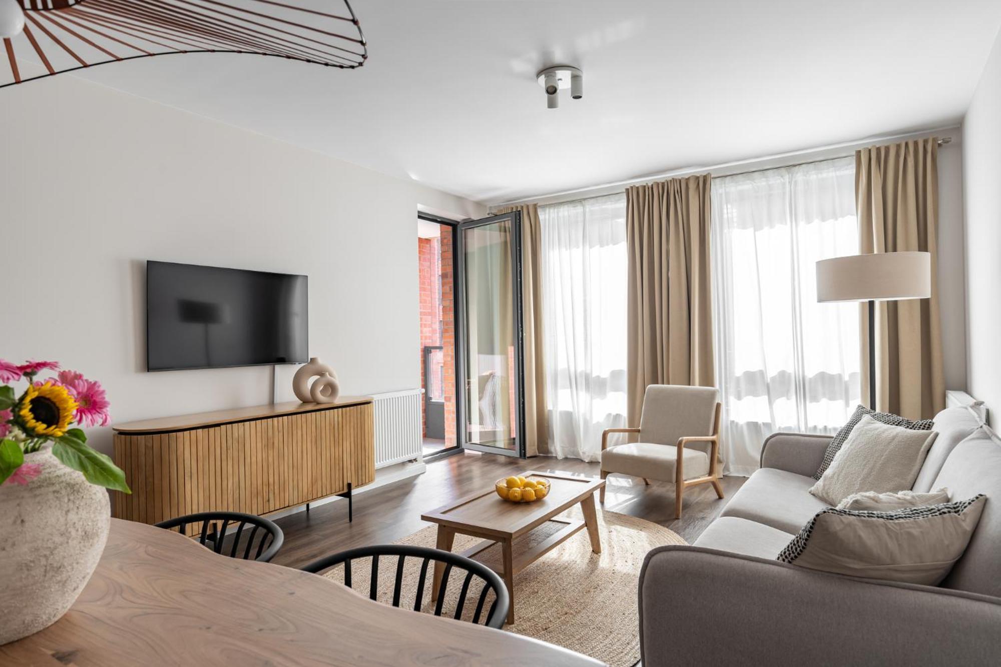 Scala 60H City Center Premium Apartments With Parking By Lion Apartments 그단스크 외부 사진