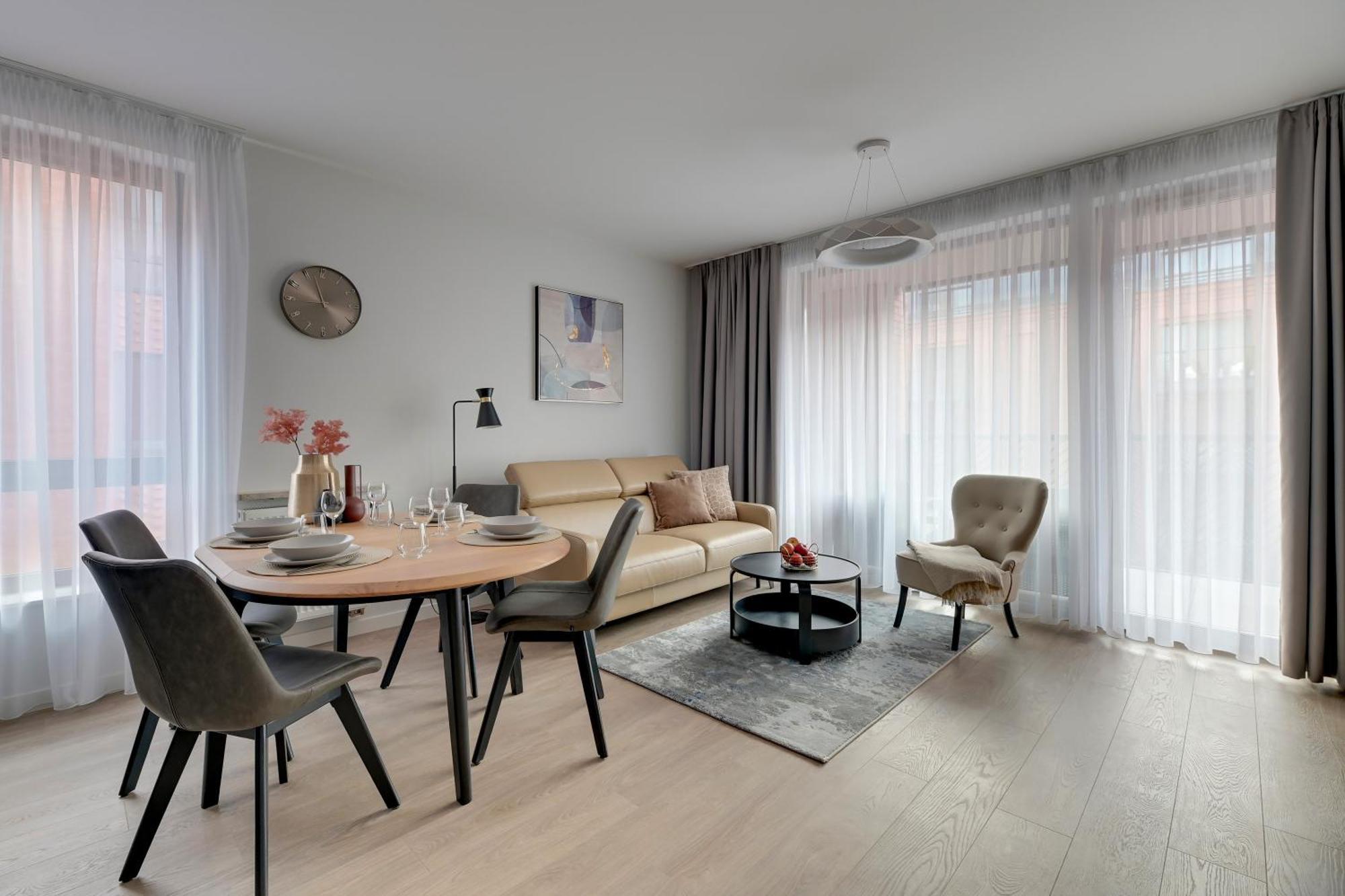 Scala 60H City Center Premium Apartments With Parking By Lion Apartments 그단스크 외부 사진